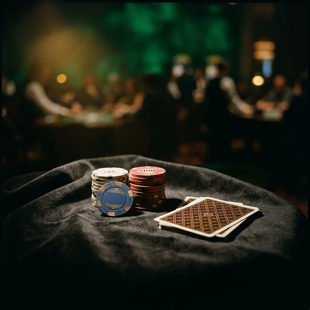 Casino chips cards