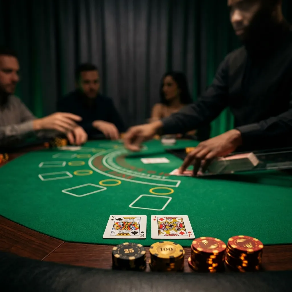 Live dealer table